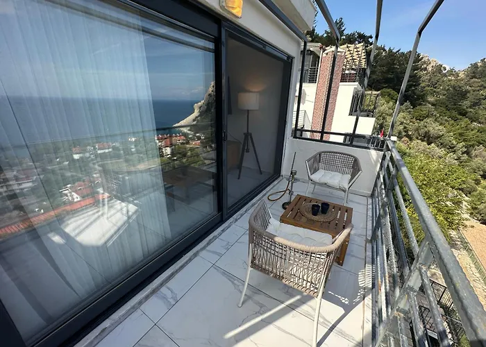 Sweet - Sea View With One Bedroom Appartement Turunç